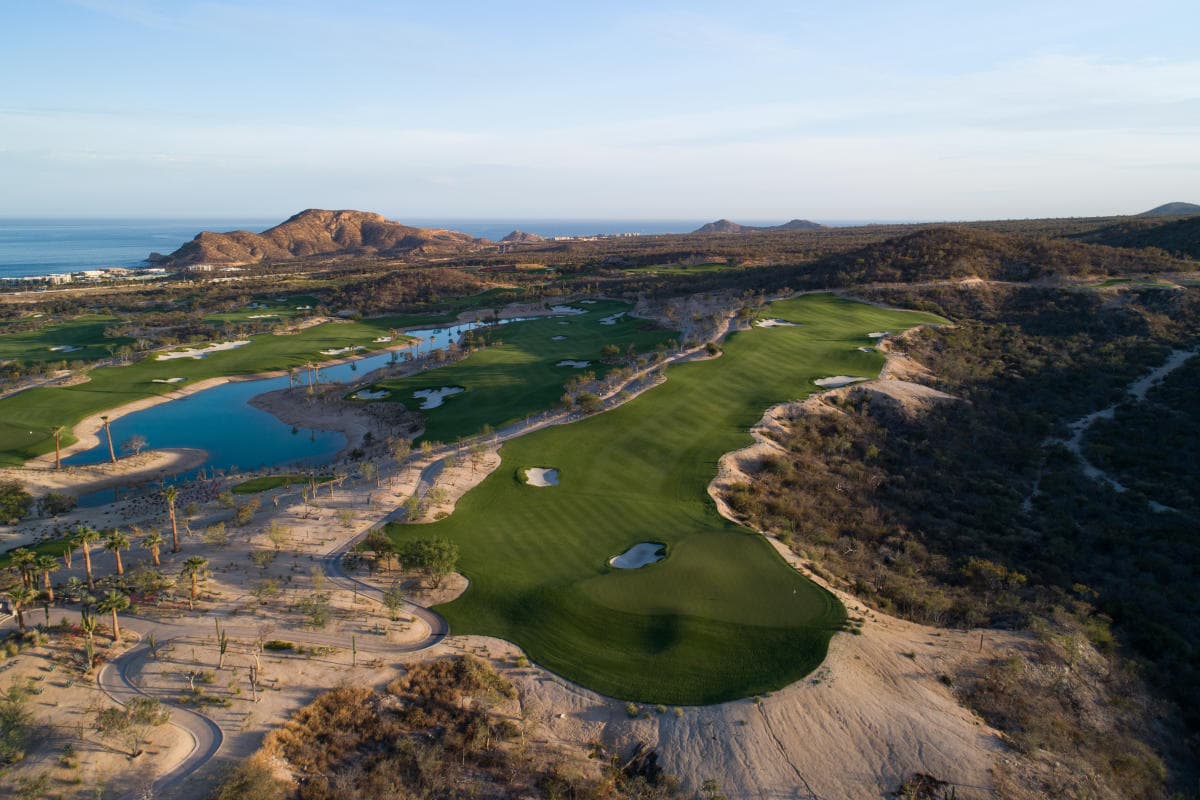 Chileno Bay Golf and Beach Club — Discovery Land Company private 18-hole course with swimmable coral reef and oceanfront leisure
