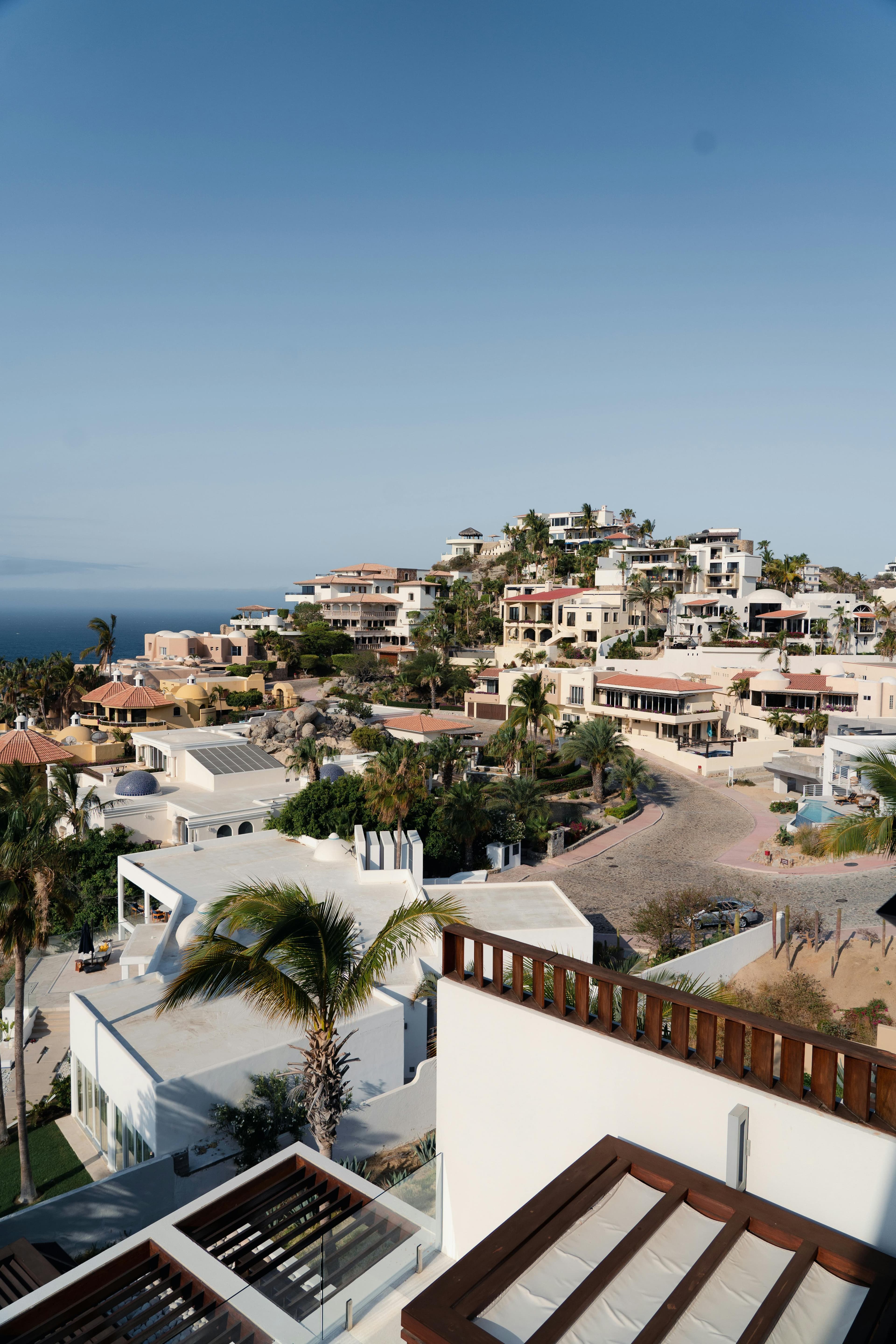 El Tezal real estate Los Cabos — residential corridor connecting Cabo San Lucas to San José del Cabo with mountain and marina views